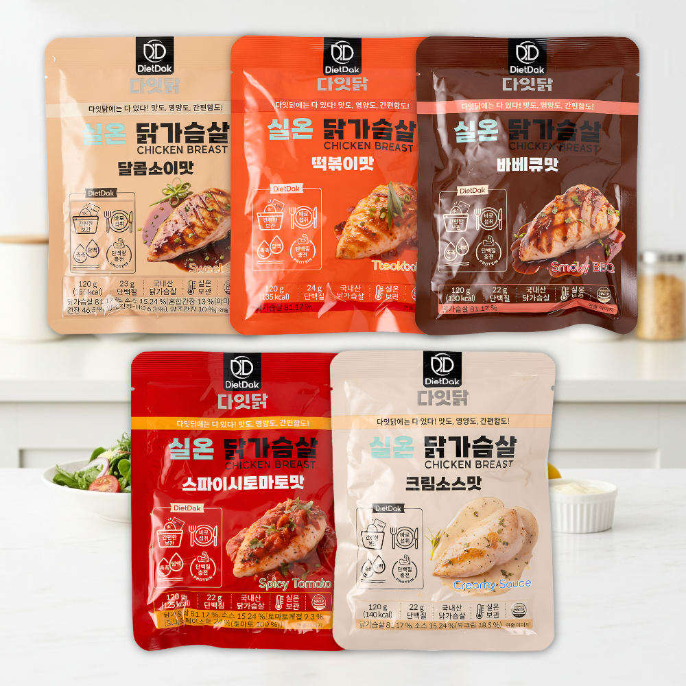 다잇닭 실온 닭가슴살, 30팩 72,000원