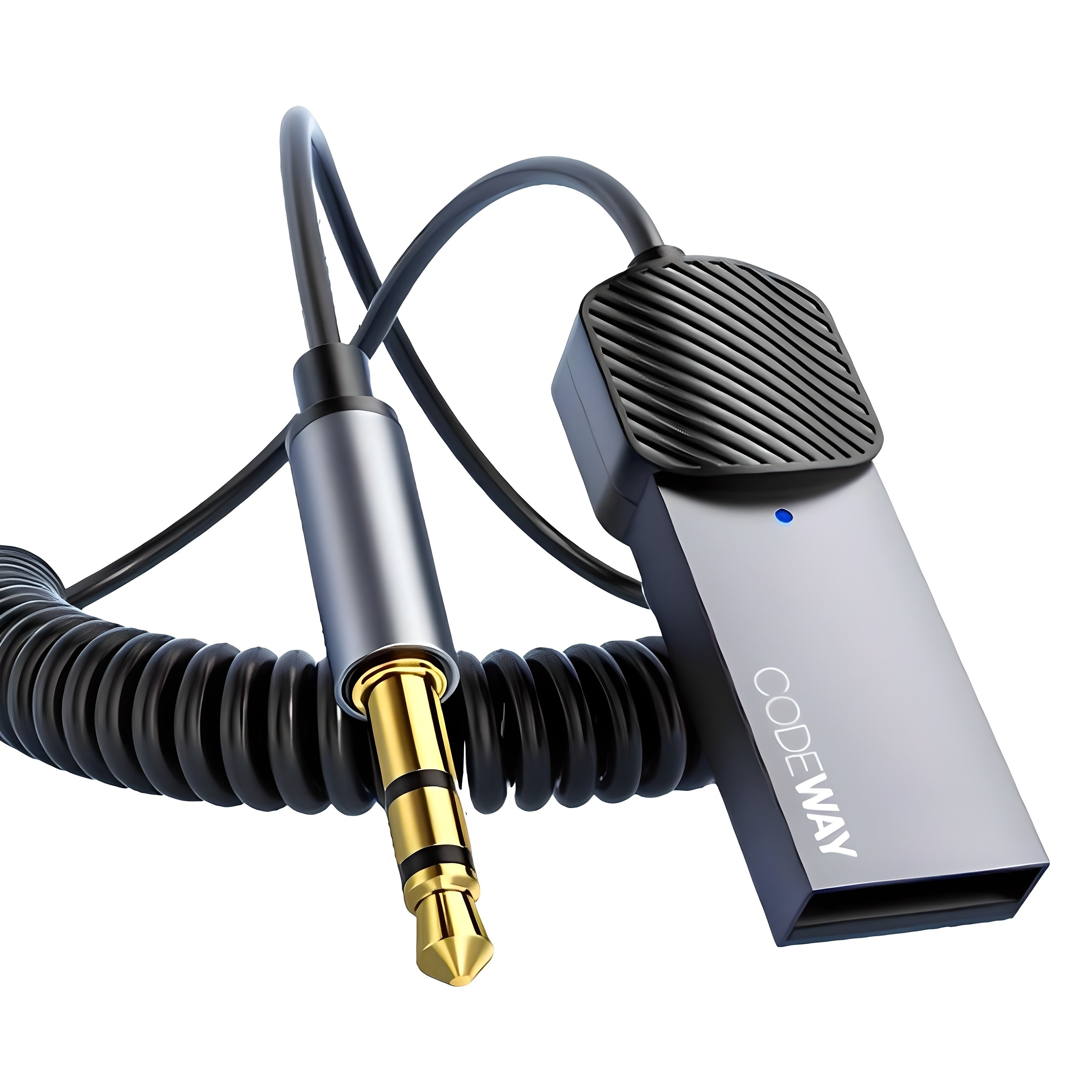 코드웨이 차량용 블루투스 리시버 핸즈프리 AUX 수신기 5.1 10,200원