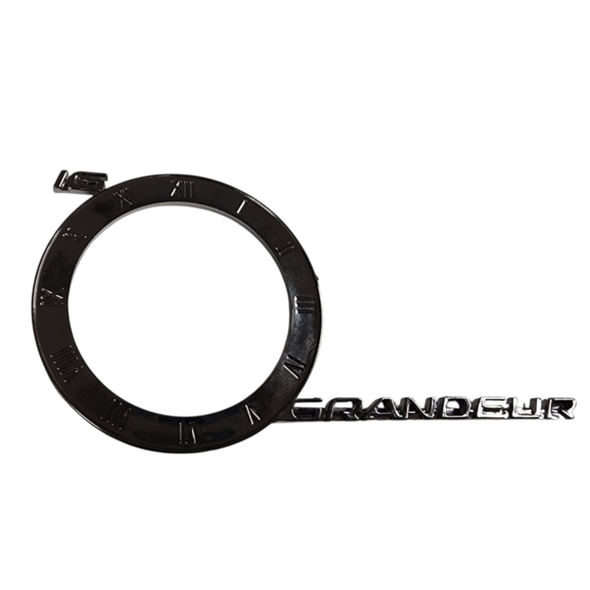 오토아이시 그랜저 IG 시계 라운드 레터링[Round Lettering], 1개, 다크크롬도금 14,900원