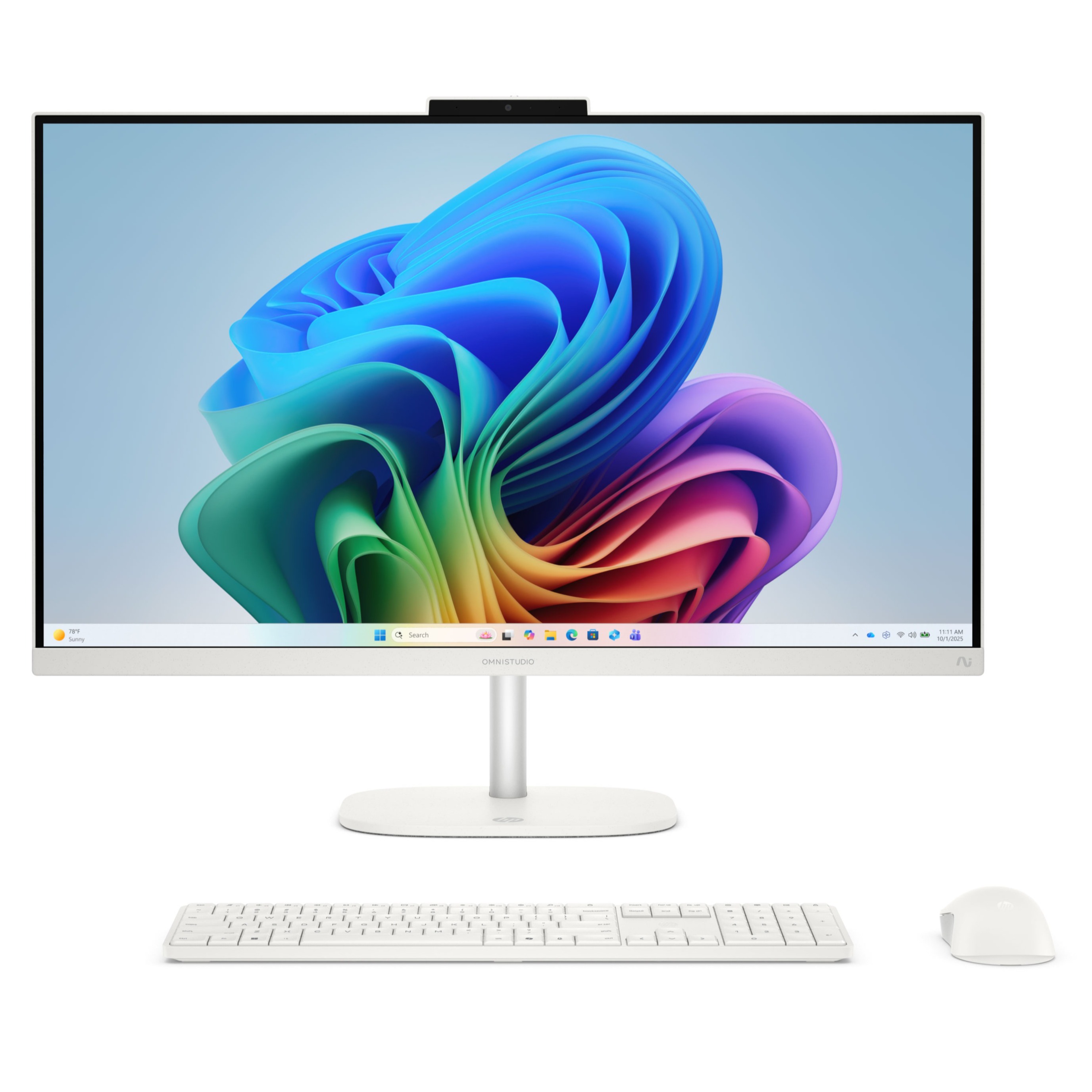 HP 2025 옴니 스튜디오 27 코어5 인텔 14세대, Cotton White, 27-CU0003KR, 512GB, 16GB, WIN11 Home 1,398,000원