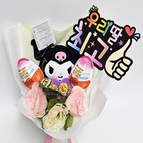 산리오 인형 킨더조이 꽃다발 피켓 추가 가능 21,900원