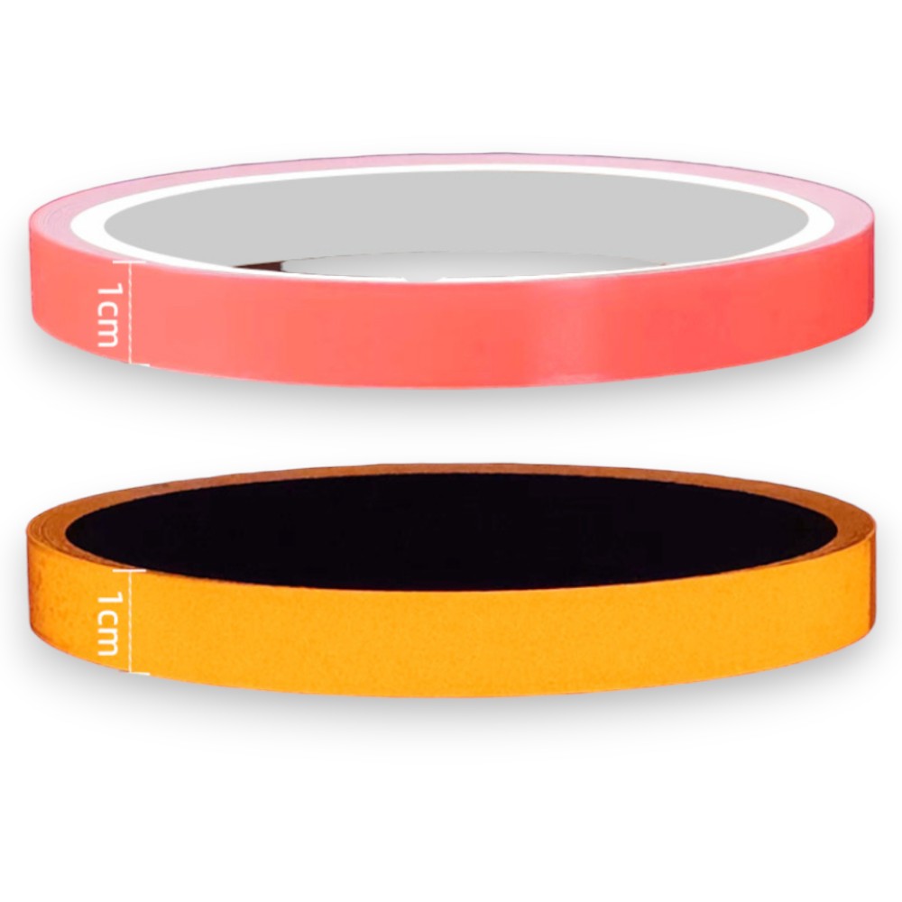 스타로다 축광 발광 테이프 3M 초록 라인 비상 형광 안전 유도선 야광테이프, 오렌지레드, 2개 10,000원