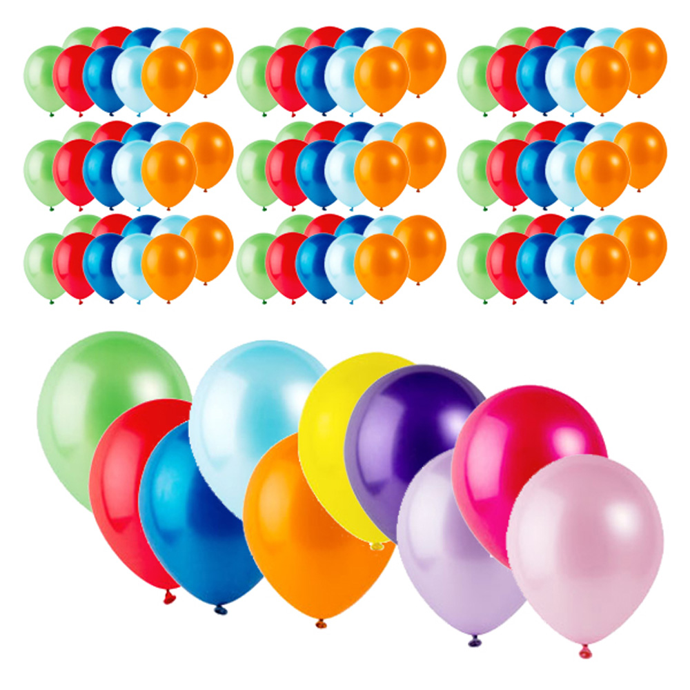 파티팡 펄 레인보우 라운드 풍선, 랜덤발송, 100개 8,500원