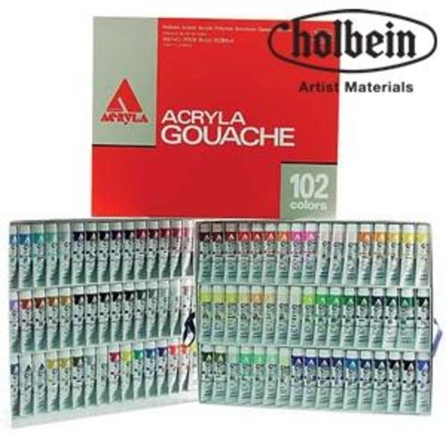 홀베인 아크릴물감 과슈  20ml 12색 18색 24색 36색 세트 / 옵션선택 58,300원