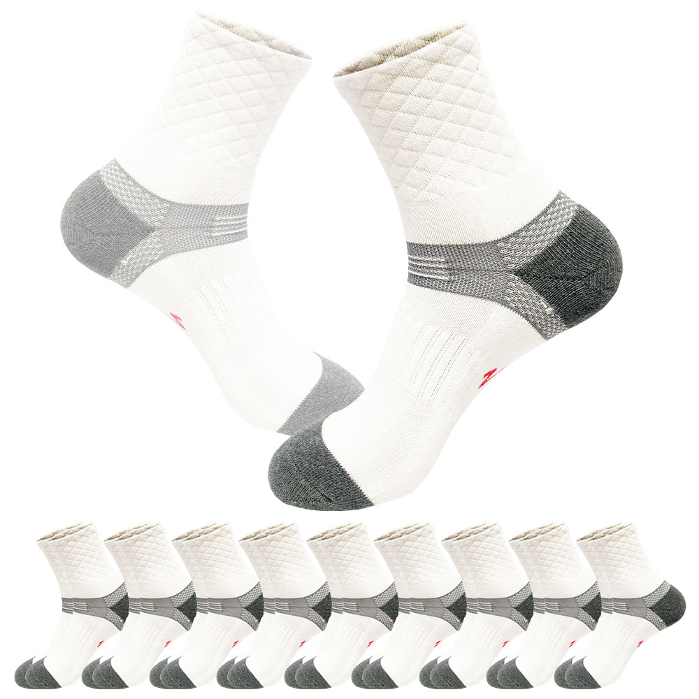 벗겨지지 않는 브이존 기능성 등산양말 러닝 스포츠 아웃도어 이중쿠션, 1세트, 화이트 20,720원