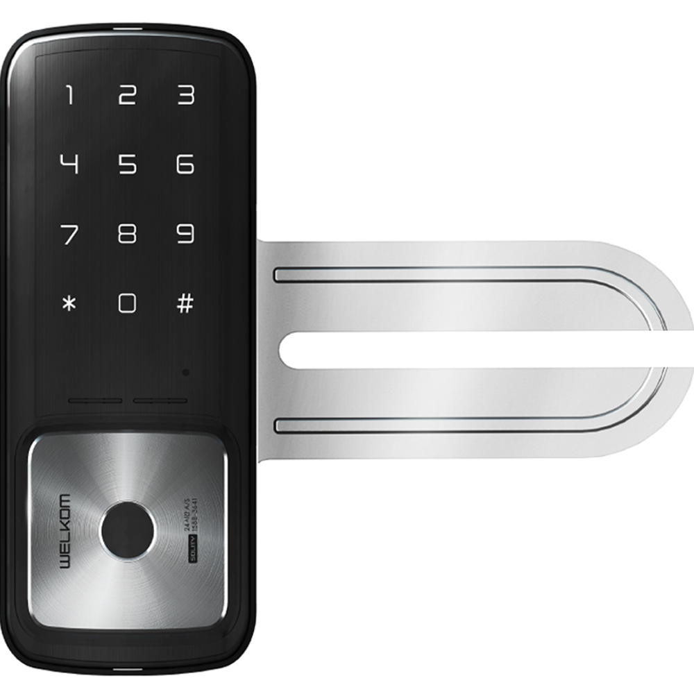 솔리티 웰콤 지문인식 유리문 전용 도어락 89,500원