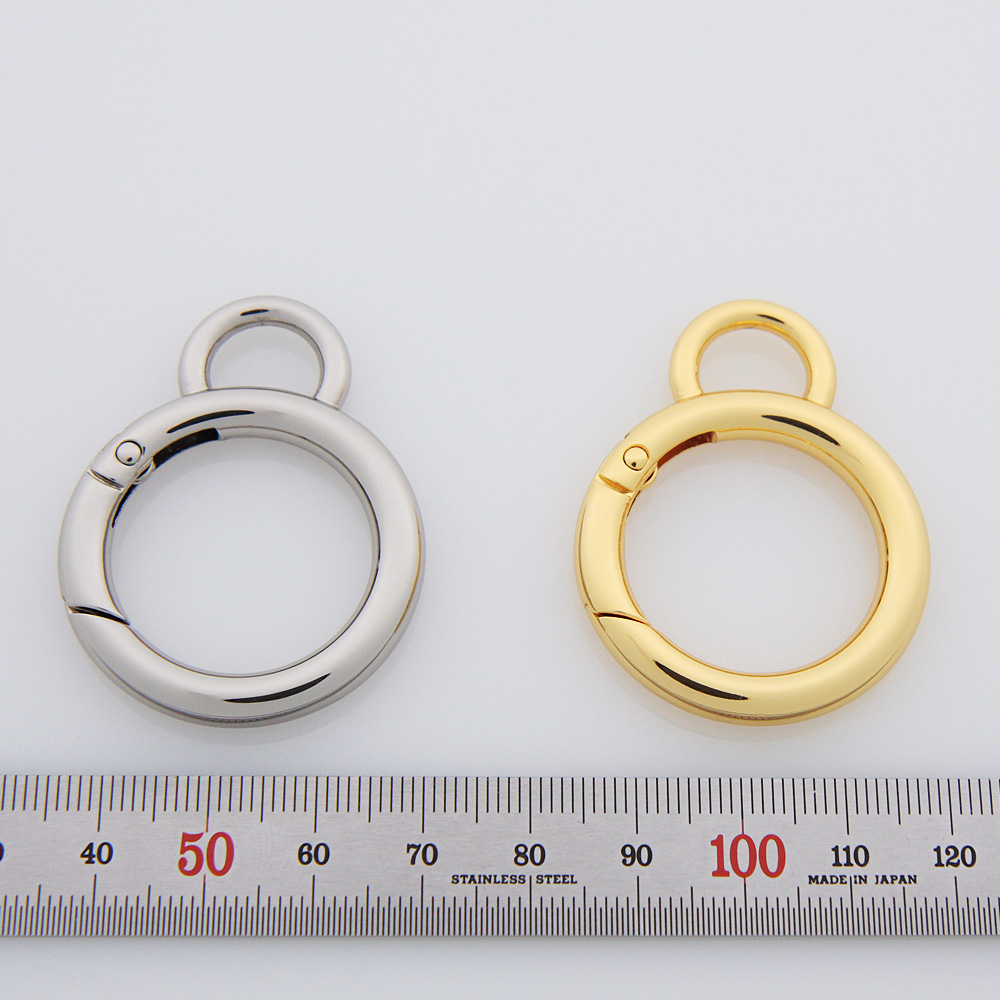 국산 프리미엄 오픈형 오링 고리 가방 가죽 공예 공방 뜨개 부자재 개고리 OR013, 골드, 1개 5,940원