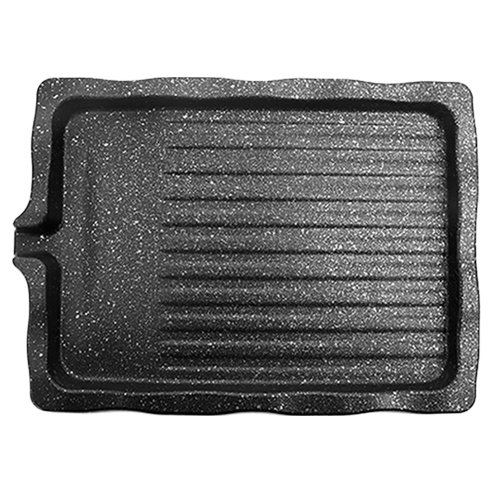 덕흥 두꺼운 7mm 주물 고기구이 사각 불판, 33cm, 1개 43,500원