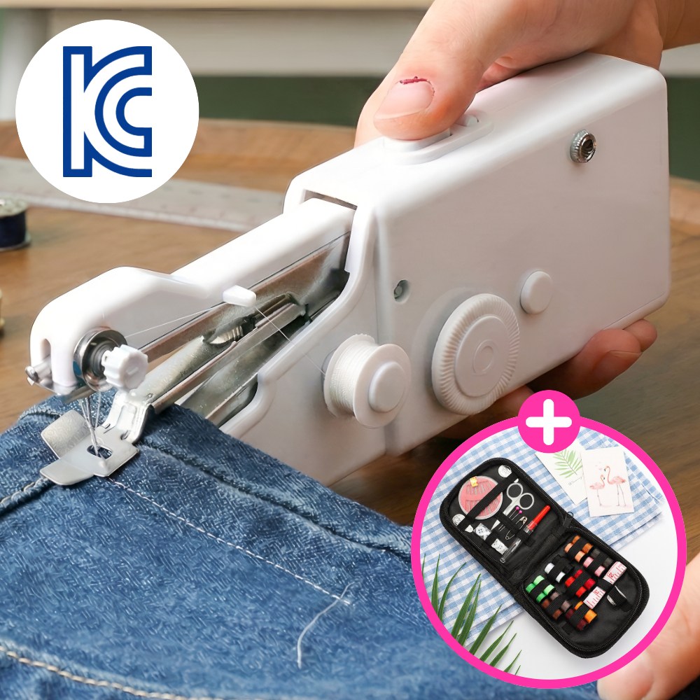 벨로튼 미니 재봉틀 핸드 미싱기 반짇고리 세트 휴대용 가정용 18,800원