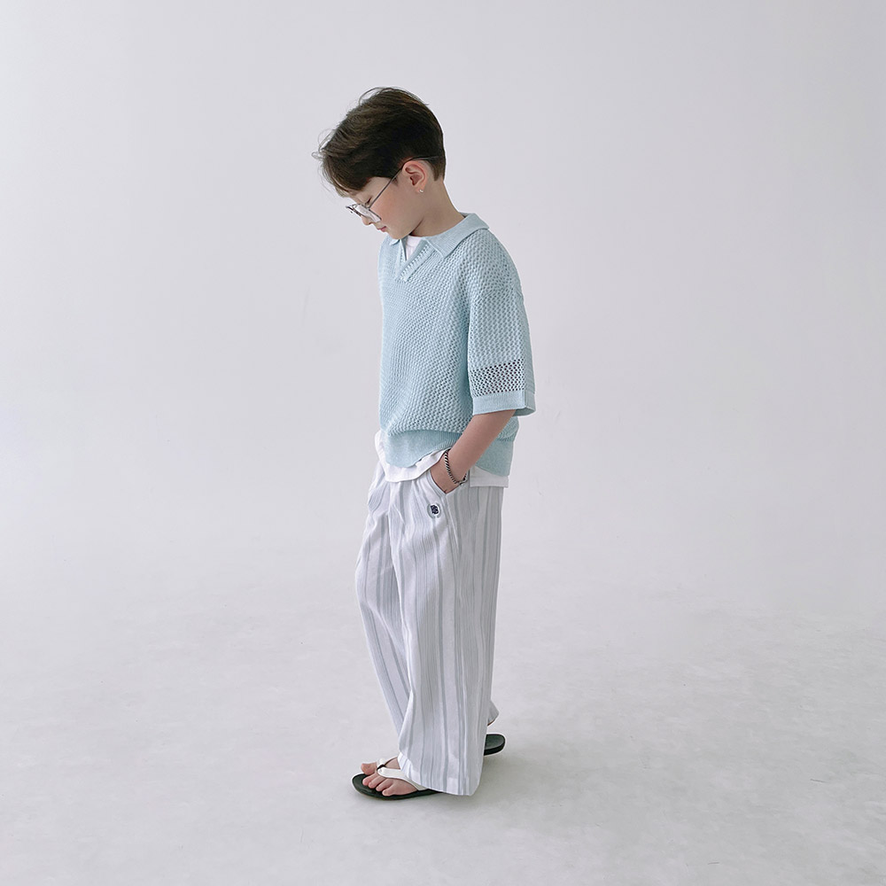 베리클로젯 남아용 린넨 라이크 와이드 팬츠 28,800원