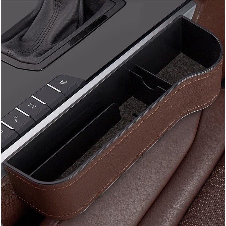 [베스트픽스] 차량용 가죽 사이드포켓 틈새수납  정리함 14,900원