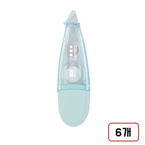 DELI VR11 파스텔콤팩트수정테이프(5mm*6m/N3760830) 6개, 1세트 27,000원