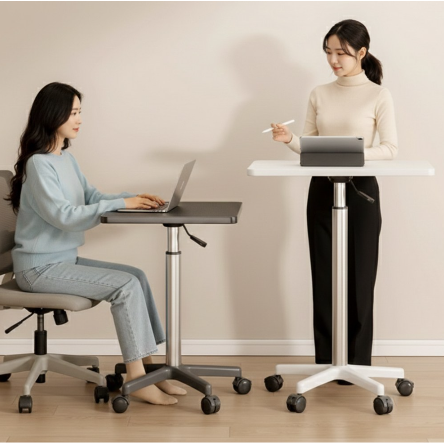 하루꿈 사이드 테이블 높이 조절 이동식 데스크 1인용 미니 보조 거실 침실 다용도 컴퓨터 책상 34,900원