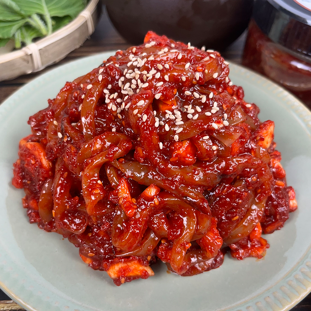 올바른식품 오징어젓갈, 1개, 500g 14,400원