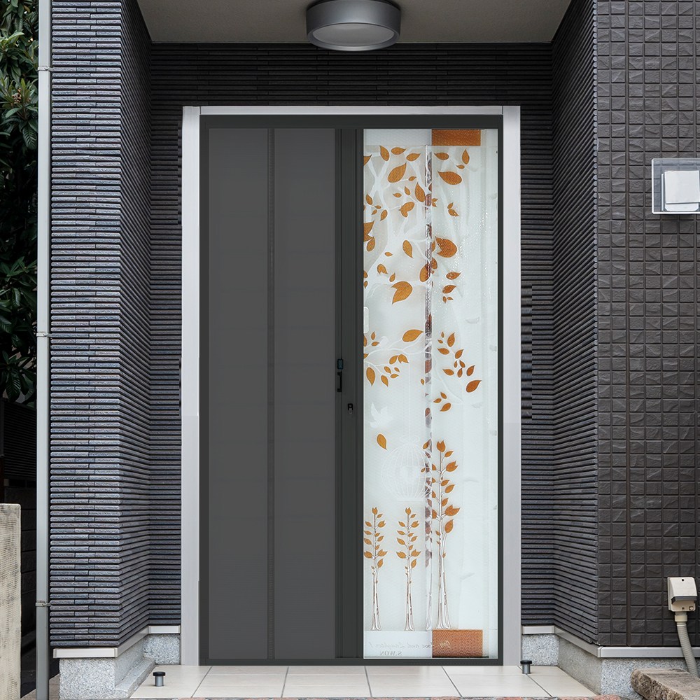 리빙위키 롤방충망 블랙프레임 1000 X 2100 이하/현관문방충망 모기장방충망 방충망 자동방충망 사계절방충망 175,000원