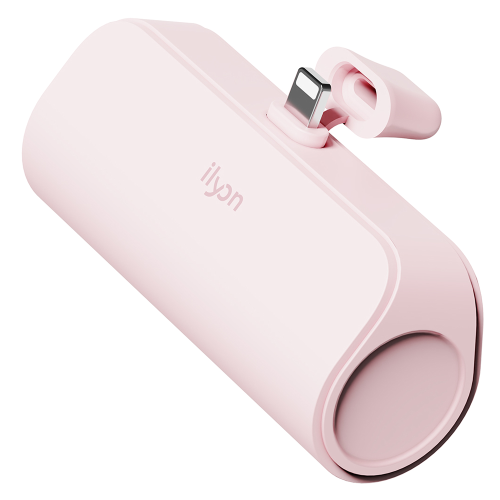 일리온 파스텔 도킹형 휴대용 미니 보조배터리 5000mAh 애플8핀, 핑크, NAT-DB10W8P 4,900원