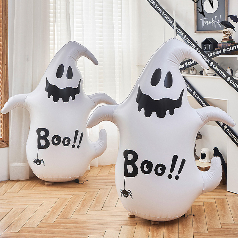 파티앤온 할로윈 오뚝이 대형 에어벌룬 튜브 스탠딩풍선 장식, 1개, 유령 22,500원