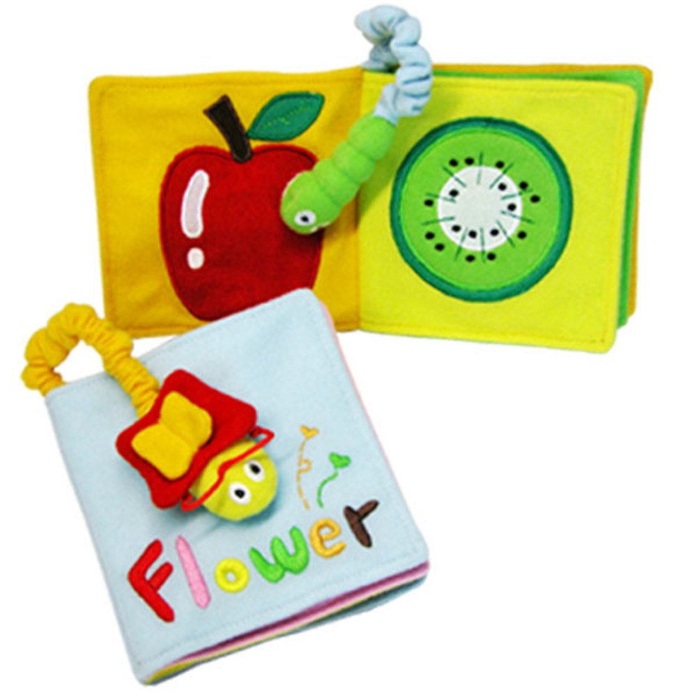 리틀캐빈 미니북 꽃 과일 헝겊책, 오스카 24,000원