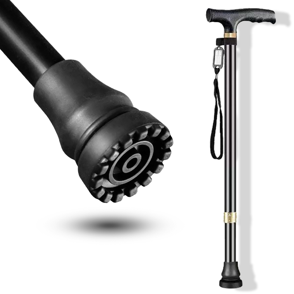 [착지의 기술] 코지젠 고강도 알루미늄 어르신 기둥 지팡이 총경량 길이조절 17,800원