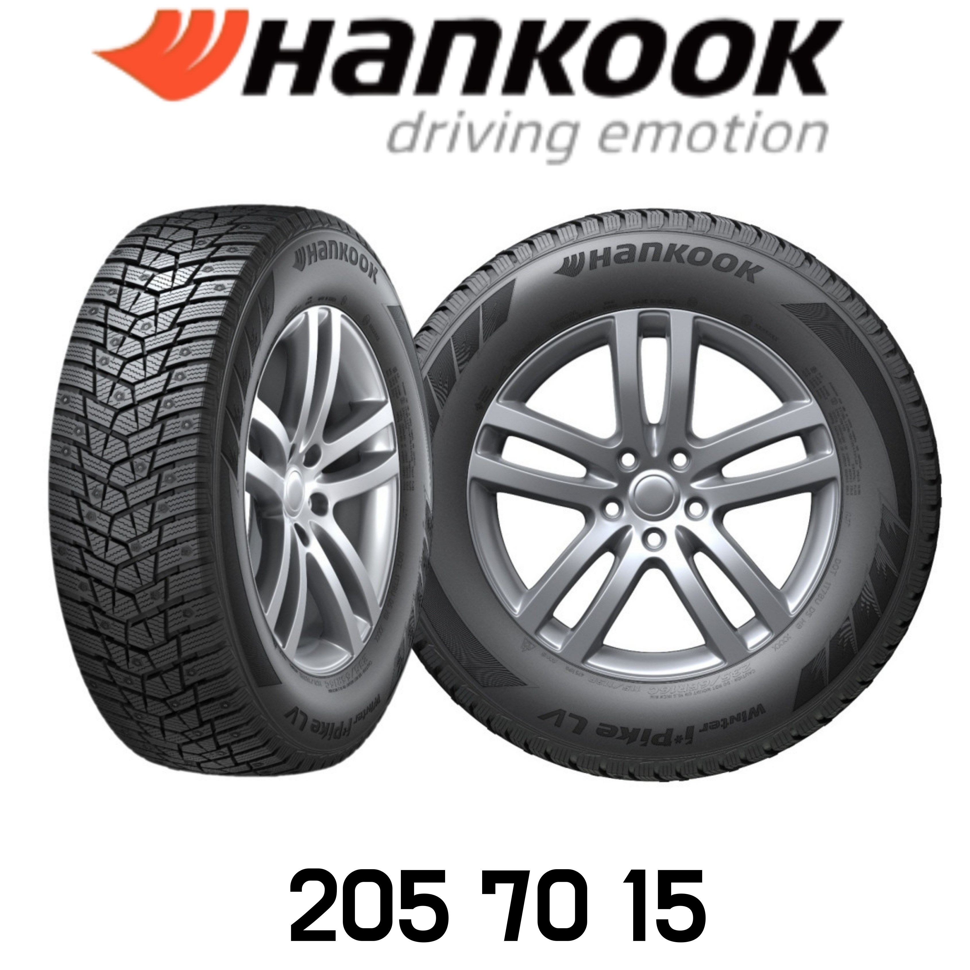 한국타이어205 70 15 스노우 윈터 i-파이크 LV RW15 2057015 WINTER I-Pike LV, 장착 미포함, 1개 123,100원