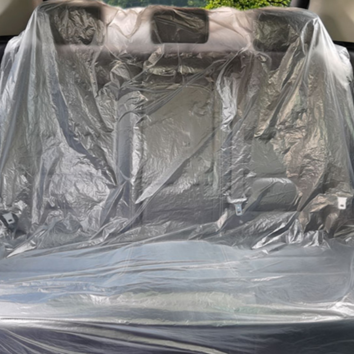 자동차 보호 정비용 일회용 비닐 시트 커버 뒷자석 5매, 1개 10,590원