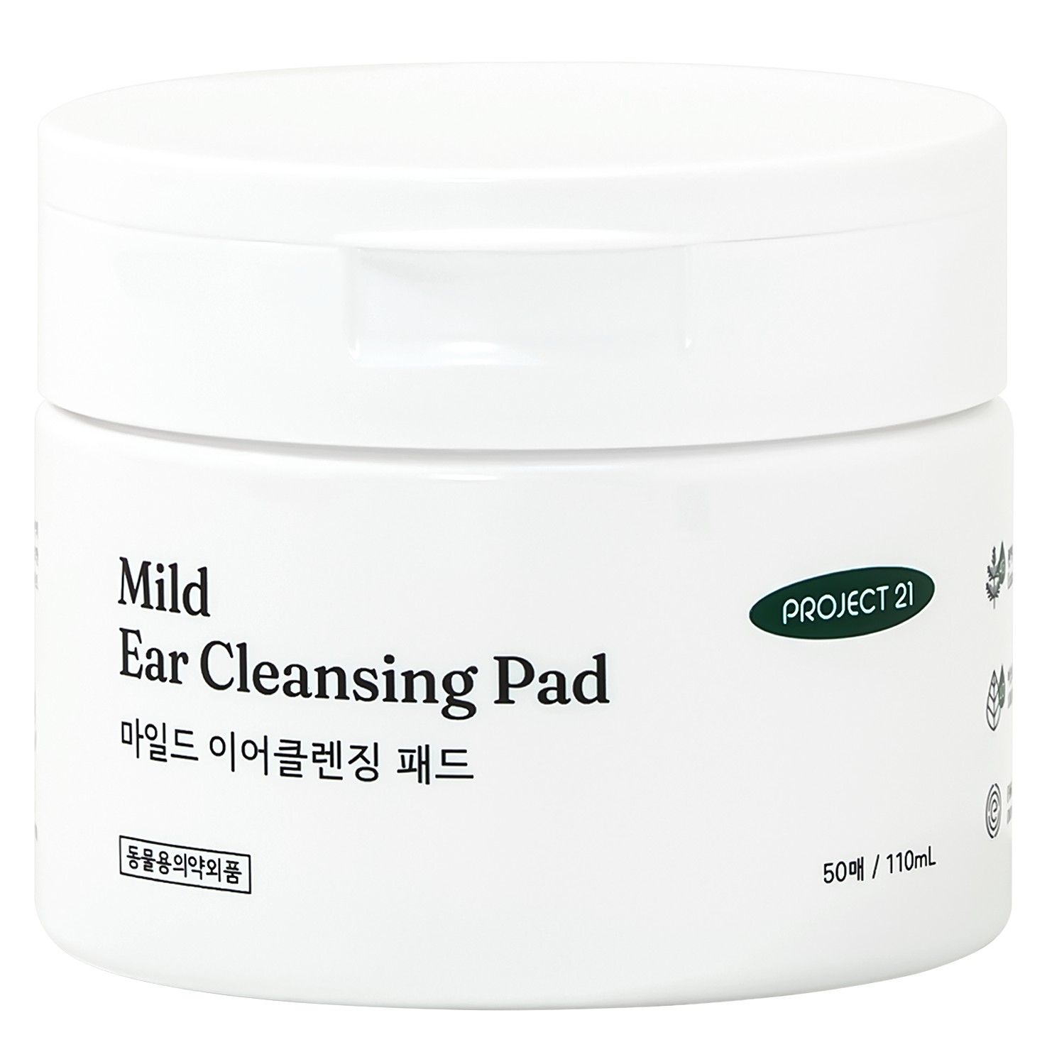 프로젝트21 마일드 이어클렌징 반려동물 귀청소 패드 20,800원