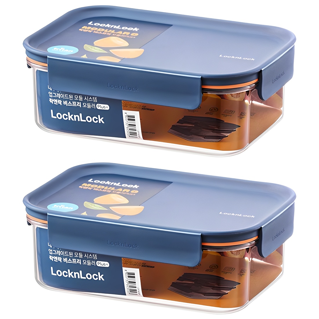 락앤락 비스프리 모듈러 플러스 직사각 밀폐용기 네이비 13,780원