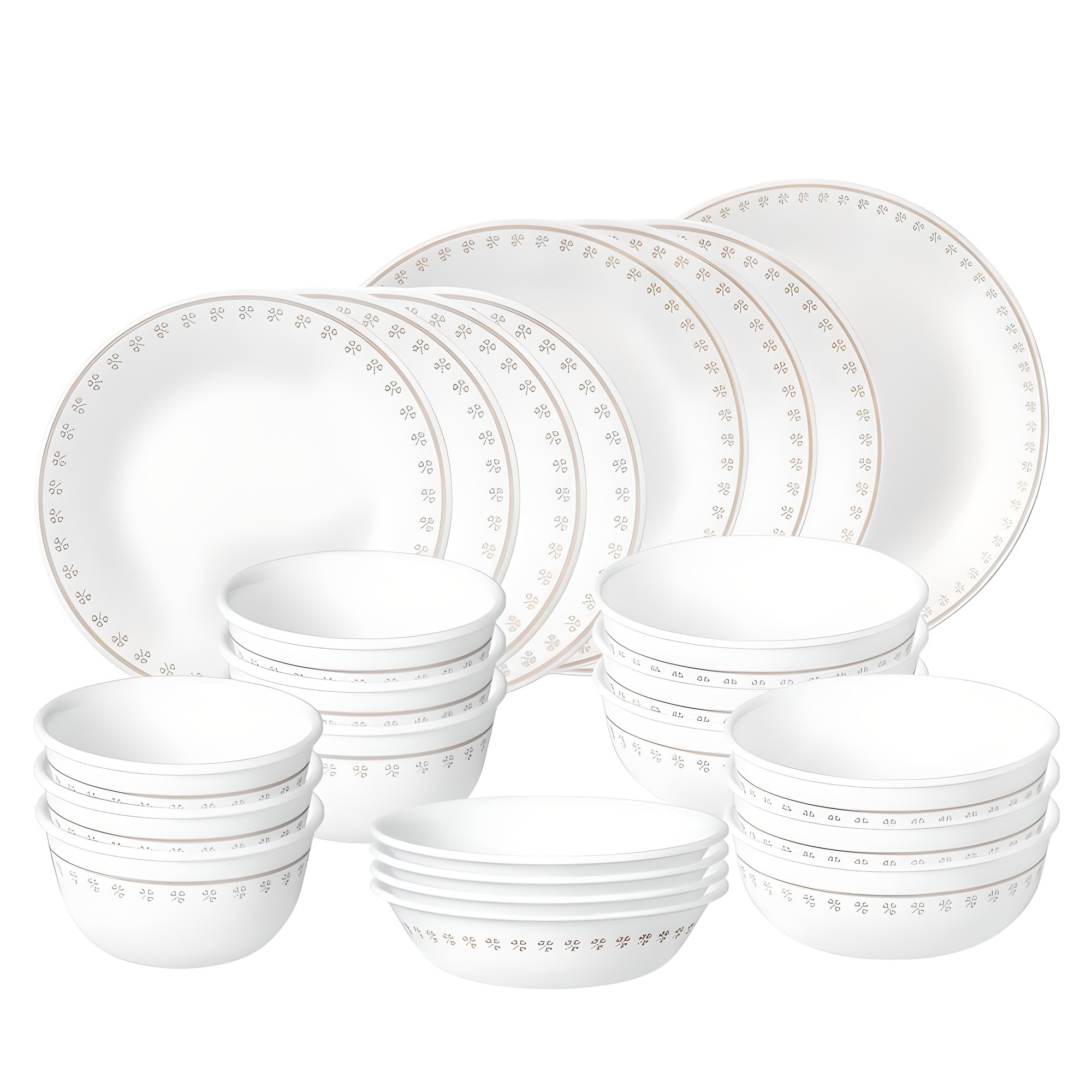 코렐 리틀클로버 원형 6인 식기세트 24p 186,000원