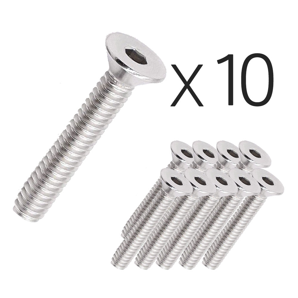 굿나잇몰 접시머리 렌치 볼트 묶음 스텐 육각 규격 M2 M2.5 M3 M4 M5 M6 M8 M10, 10개 400원