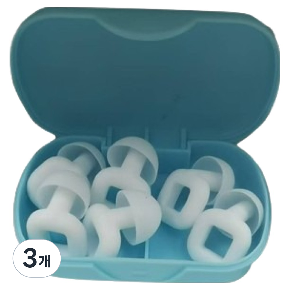 미소로운 소음방지 실리콘 귀마개 화이트 + 전용케이스 21,900원