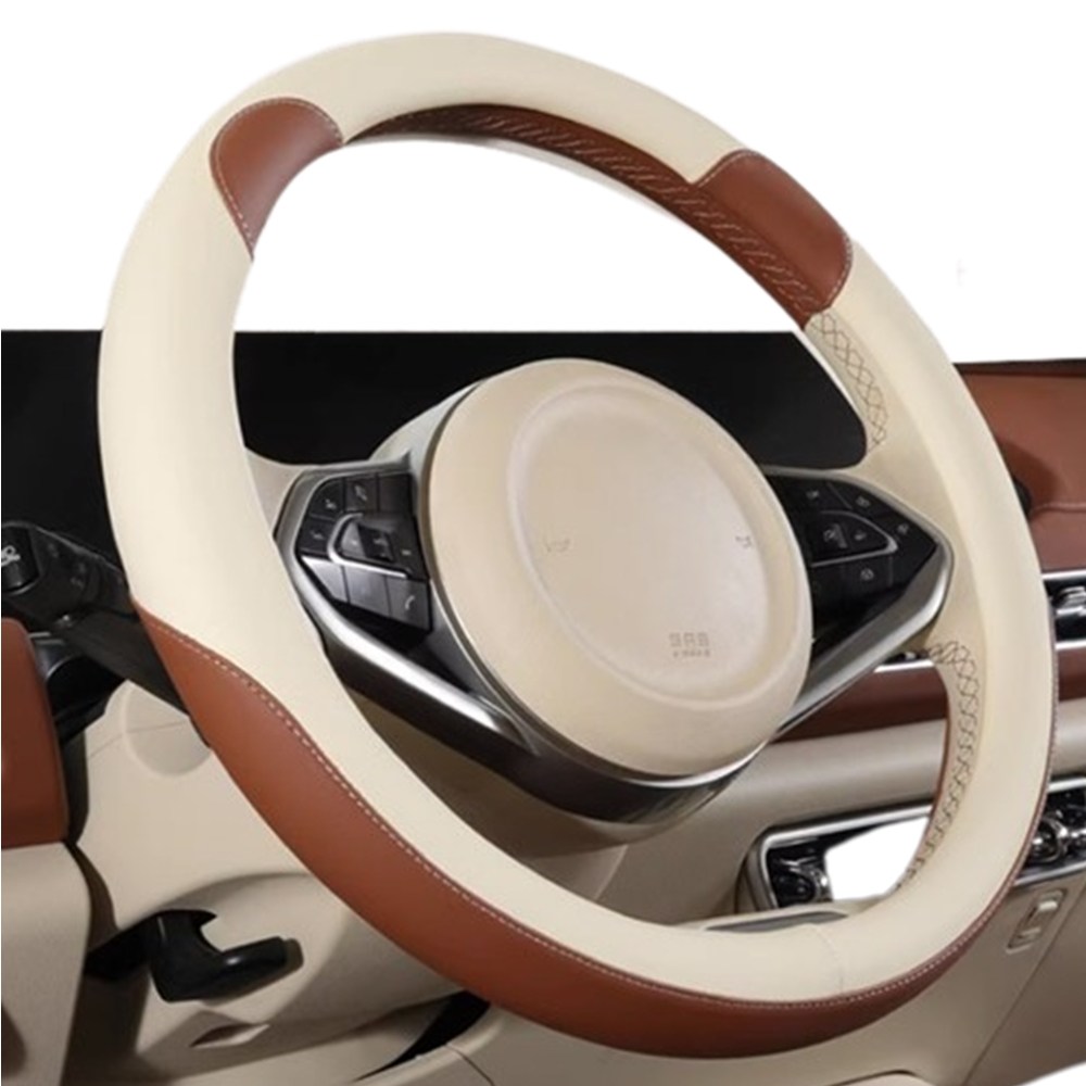 C99 곰돌이 투톤 핸들커버 자동차 차량용 핸들커버 370 380 공용사이즈 모닝 레이 스파크 15,900원