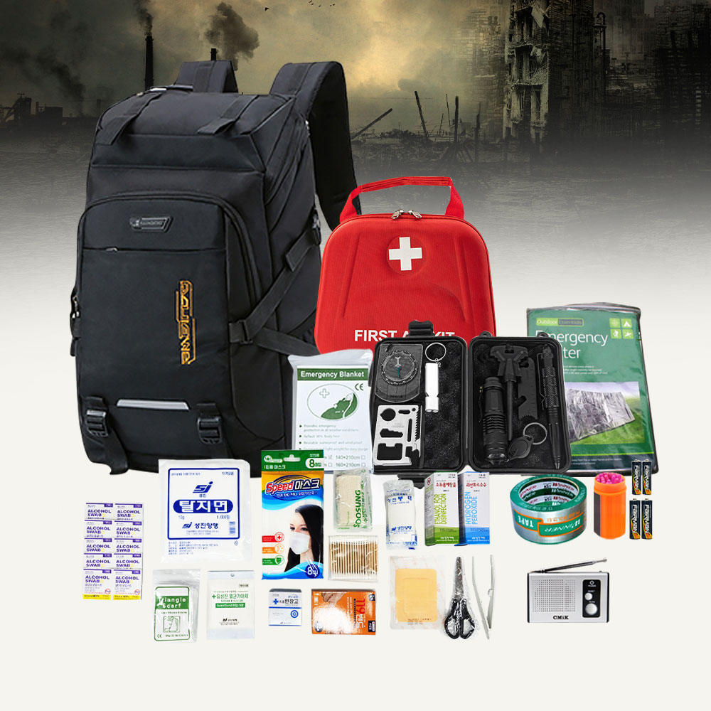 트래블라라 재난가방 생존키트 장비 구호 세트 응급 물품 생존 키트 67,900원