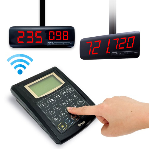 [링고벨] 무선순번대기 시스템 전송기 모니터 대기고객 호출 420,000원