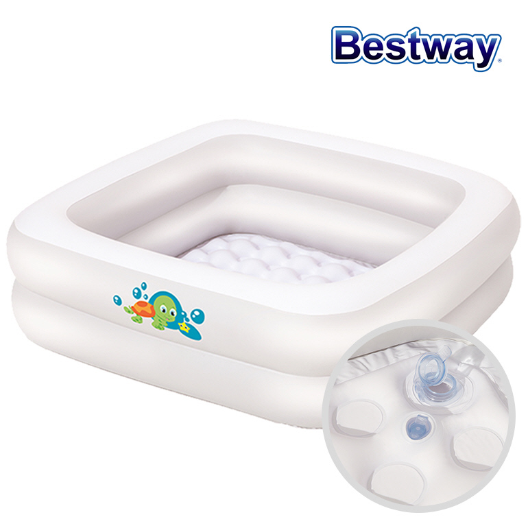 베스트웨이 엠보싱 유아 사각 욕조 풀장 BW 51116 14,500원