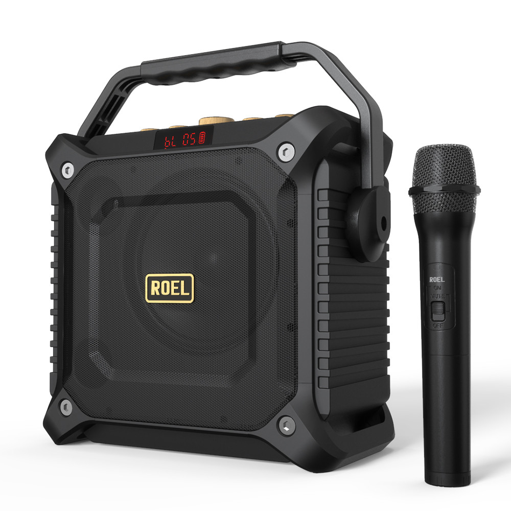 로엘 버스킹DJ 블루투스 우퍼 스피커 + 무선 마이크 198,880원