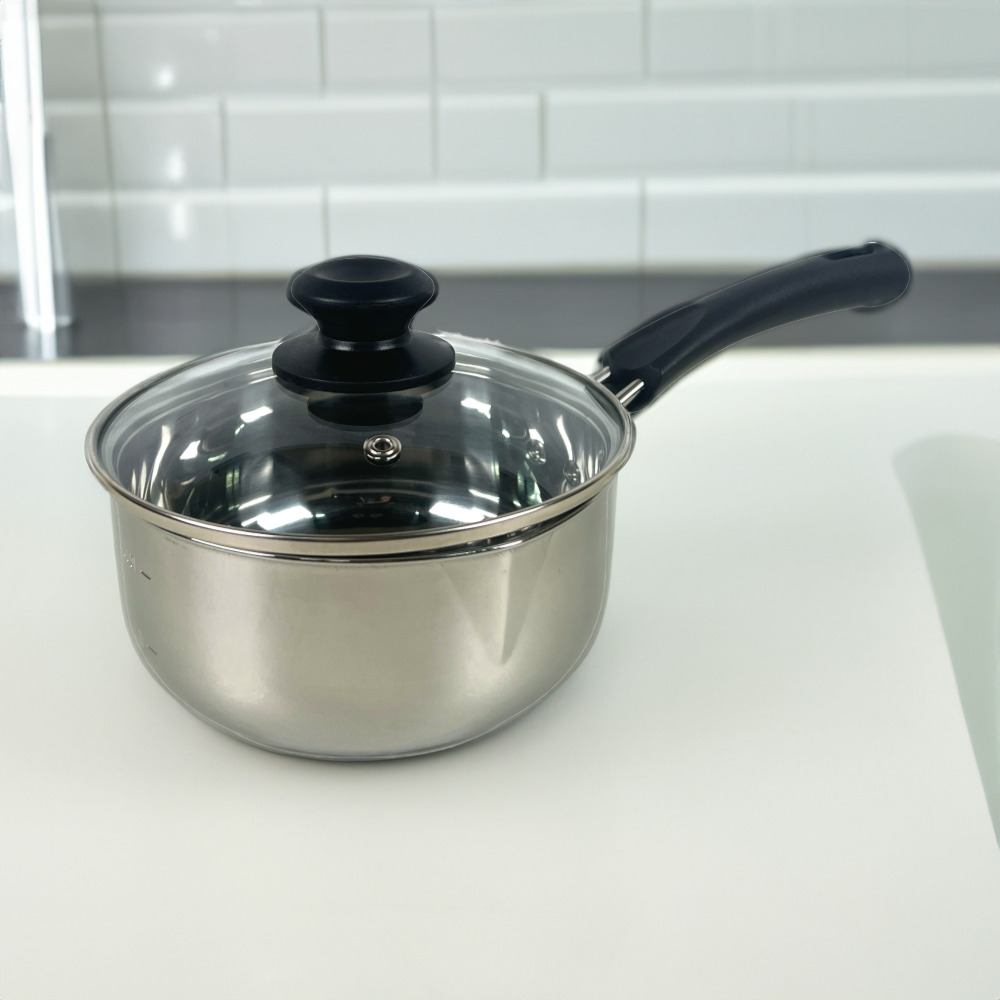 퀸센스 인덕션 라면냄비 편수 16cm 스테인레스 IH 냄비 라면, 1개 12,000원