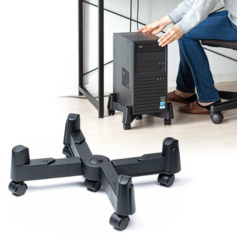 슈퍼인 컴퓨터 본체 받침대 다용도 바퀴 이동식 PC 트레이 15,120원