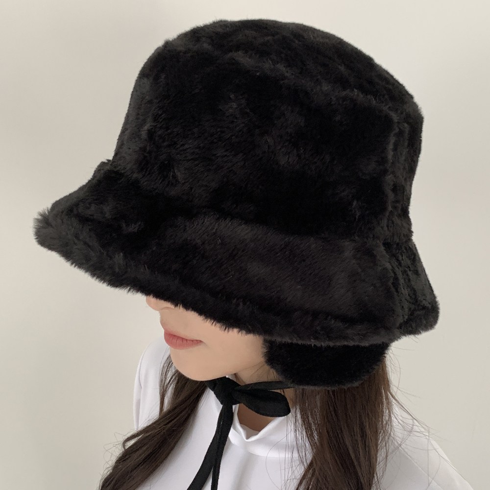 스타니 밍크 에코퍼 귀달이 버킷 햇 모자 22,800원