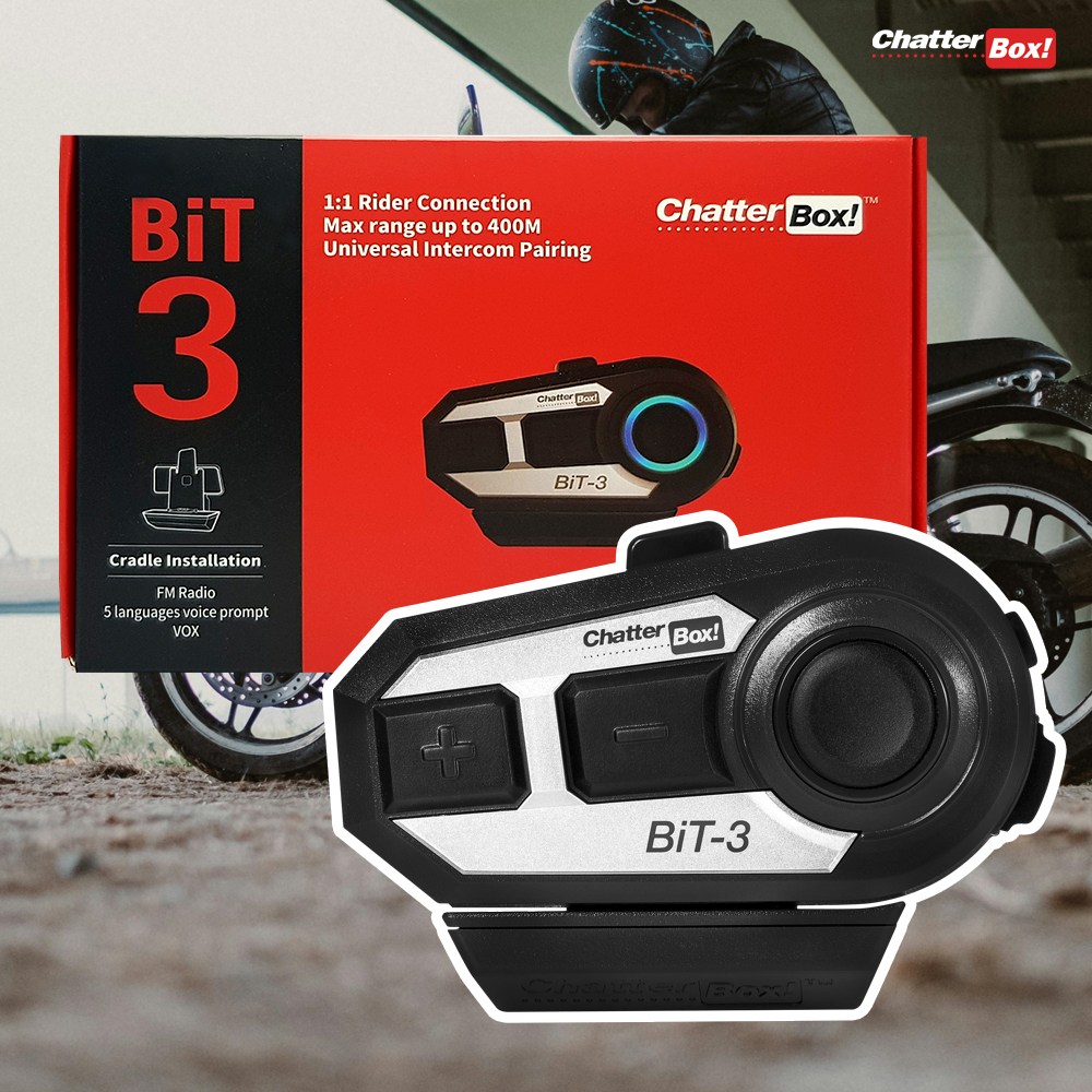 CHATTER BOX 오토바이 헬멧 블루투스 방수력 갑 채터박스 BiT-3 119,000원