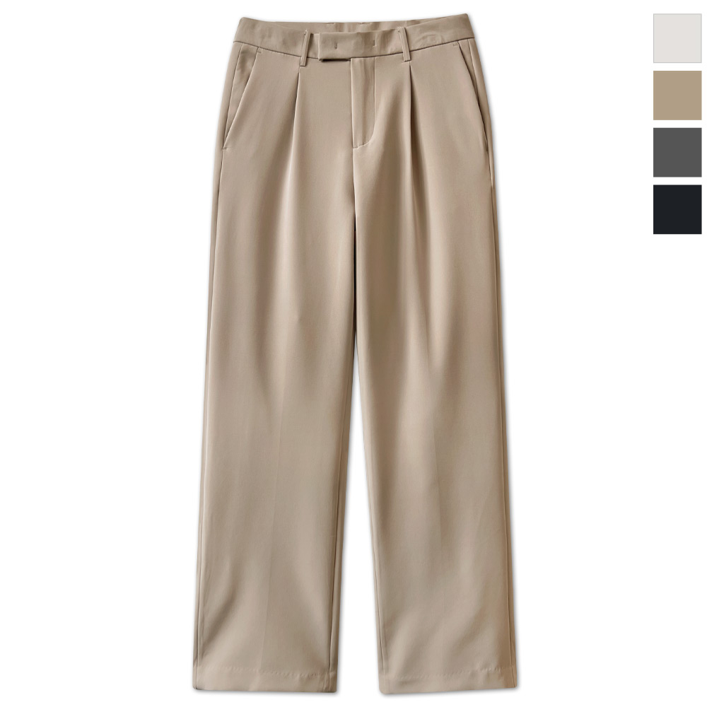 탑보이 빅사이즈 클래식 세미와이드 슬랙스 팬츠 정장 출근룩 남자 기지바지 (SJ174) 16,700원