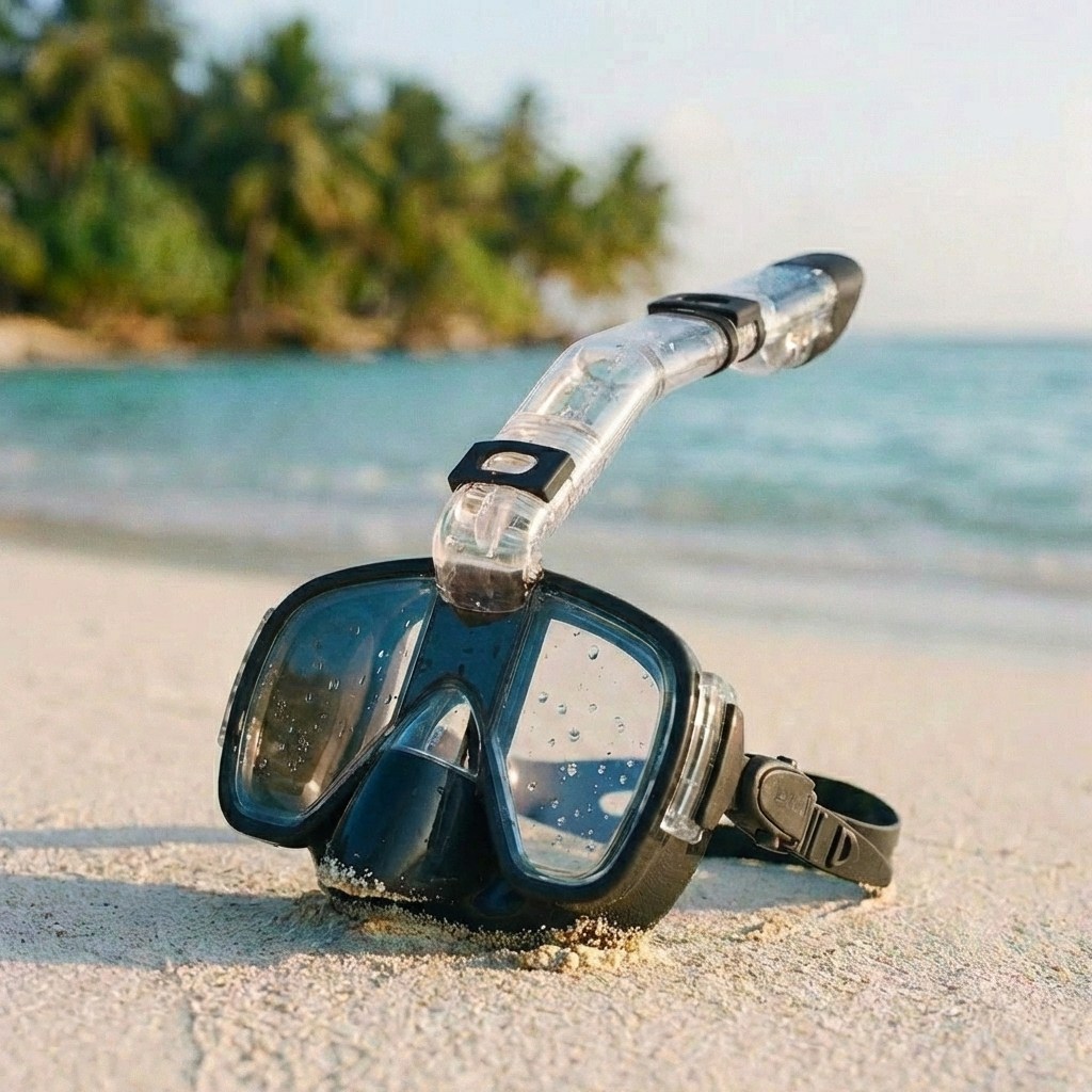 마린웨이브 하프 페이스 스노클링 마스크 프리다이빙 스쿠버다이빙 센터스노클 수경 24,700원