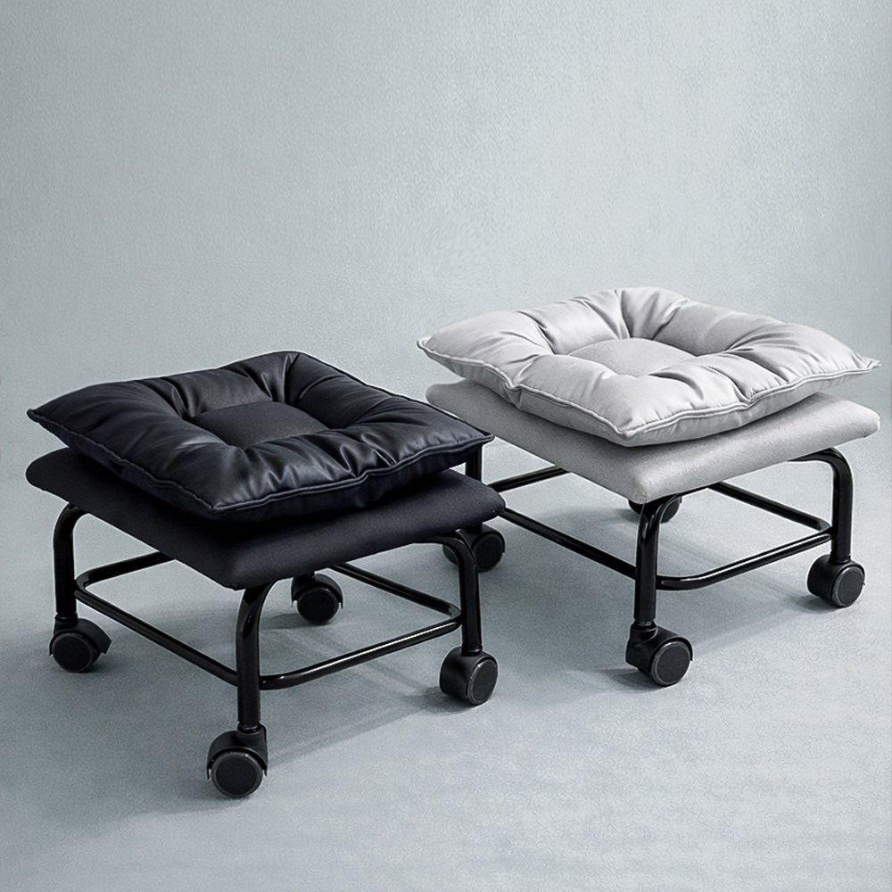 21세기트랜드 툴리 무소음 바퀴 작업 의자 이동 스툴 쿠션 앉은뱅이 의자 29,800원