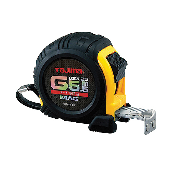 타지마 고무그립 자석 줄자 GLM25-75 7.5M 고무피복 G그립 자동 락줄자 22,050원