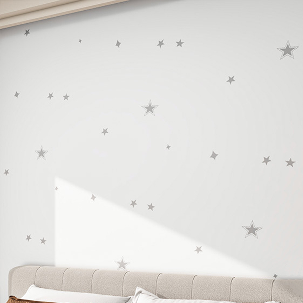 아리아스토어 풀없이 붙이는 벽지 폭60cm x 5m 셀프 도배 인테리어 단열벽지 오염방지 곰팡이방지, 화이트스타 10,800원