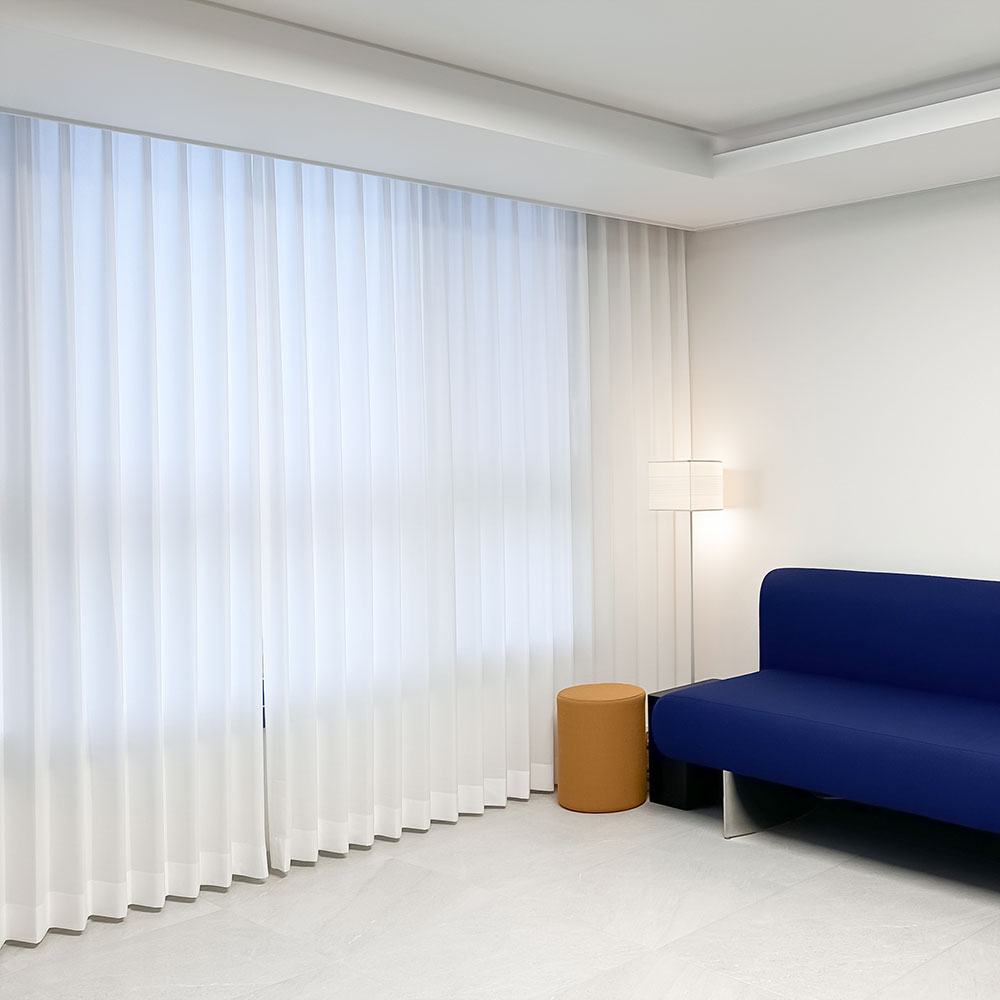 스마일데코 비침없는 고밀도 울쉬폰 차르르 호텔식 나비주름 2장세트 199,000원