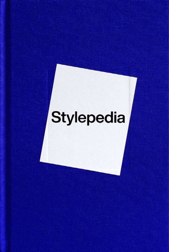 Stylepedia 스타일피디아:An Illustrated Guide of Style, Culture and History, Fashionary 44,100원