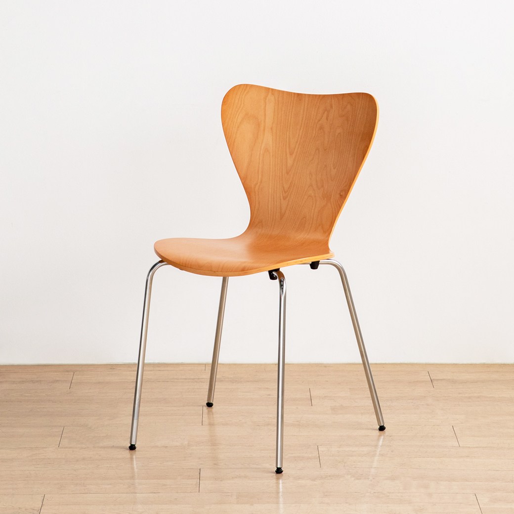 체리브 우드 세븐체어 카페 실버 미드센츄리 인테리어 식탁의자, 내츄럴(실버), 1개 41,000원