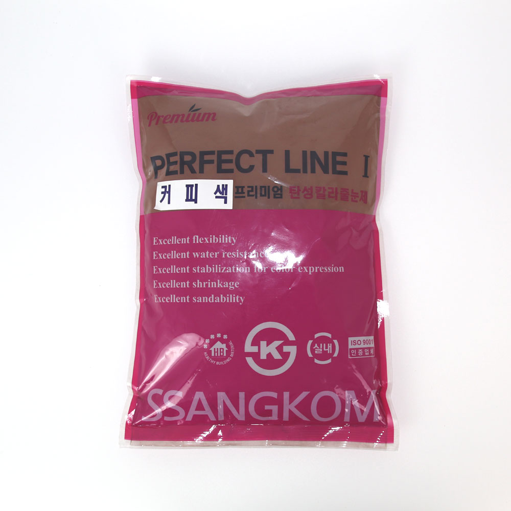 쌍곰 줄눈시멘트 탄성줄눈 퍼펙트라인 모카 황토색 2kg 3,900원