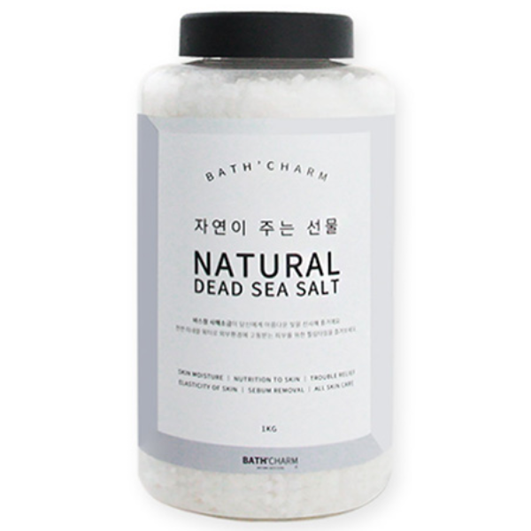 바스참 사해소금 내추럴 가는입자 용기형, 1kg, 1개 19,530원