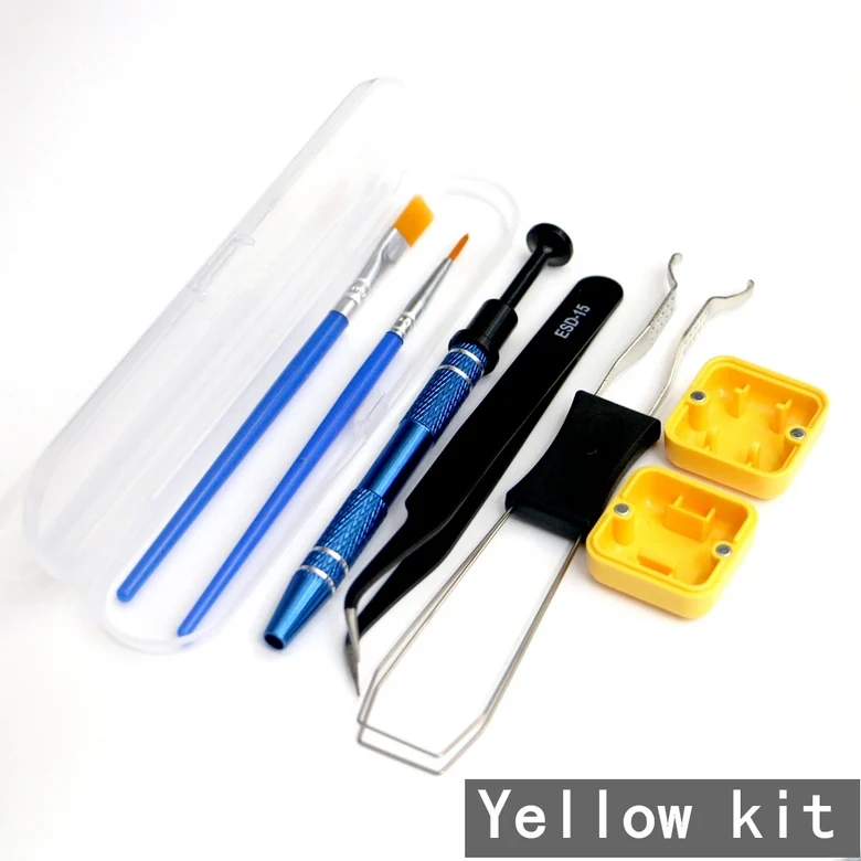 호환 키보드 키캡 스위치 풀러 오프너 스위치 기계식 게이머 용 윤활 패키지 핫 스왑 기계식 키보드  키트 11,400원